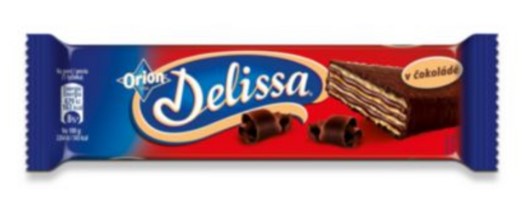 Orion Delissa chocolate bar 5 x 30g