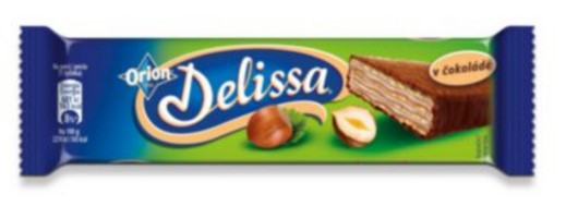 Orion Delissa hazelnut bar 5 x 30g