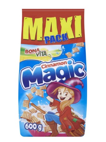 Bona Vita Maxi Pack Cinnamon Magic cereal squares with cinnamon 600 g