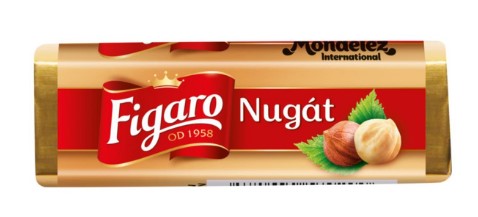 Figaro Nougat bar in milk chocolate 5 x 32g