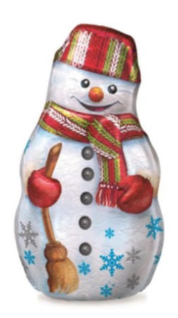 Figaro Snowman Chocolate Candy 2 x 75g