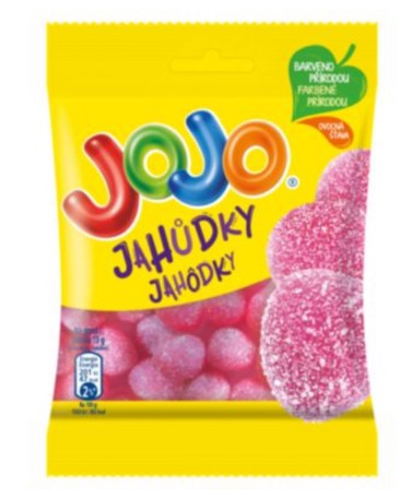 JoJo Strawberries jelly candies 80g