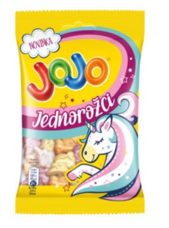 Jojo Unicorns foam jelly candies 80g