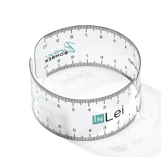 InLei ruler for measuring facial and eyebrow proportions
