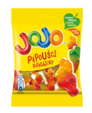 Jojo Parrots jelly candies 2 x 80g