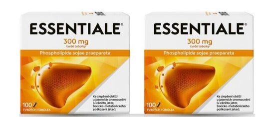 ESSENTIALE 300 mg 2 packs x 100 capsules (200 capsules)