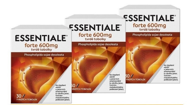 ESSENTIALE 600 mg 3 packs x 30 capsules (90 capsules)