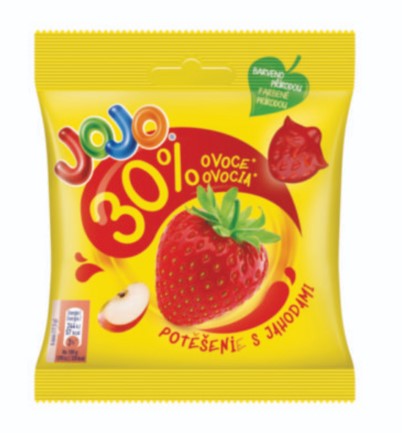 Jojo Delight Strawberry jelly candies 2 x 70g