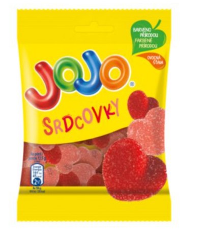 Jojo Hearts jelly candies 2 x 80g