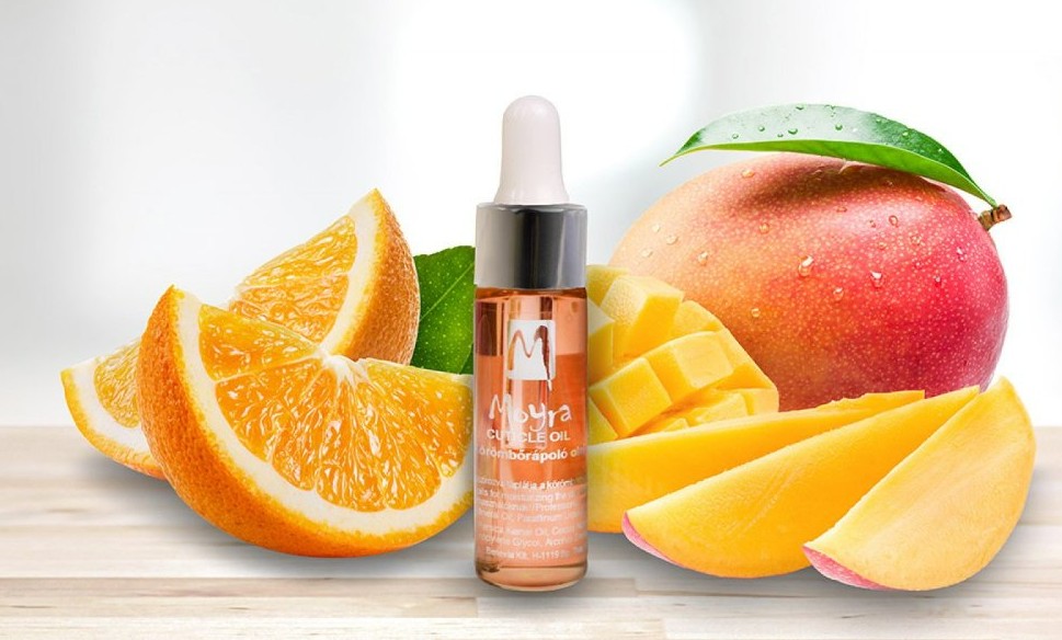 MOYRA cuticle and nail oil Orange mango, 15 ml