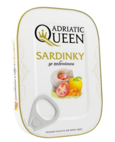 Adriatic Queen Sardines with vegetables 2 x 105 g