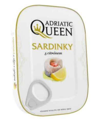 Adriatic Queen Sardines in soy oil with lemon 2 x 105 g