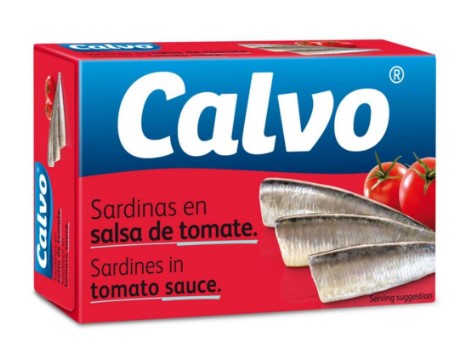 Calvo Sardines in tomato sauce 2 x 120 g