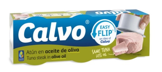 Calvo Tuna in olive oil 3x65g