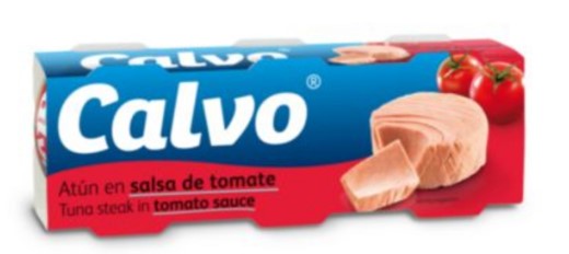 Calvo Tuna in tomato sauce 3x80 g