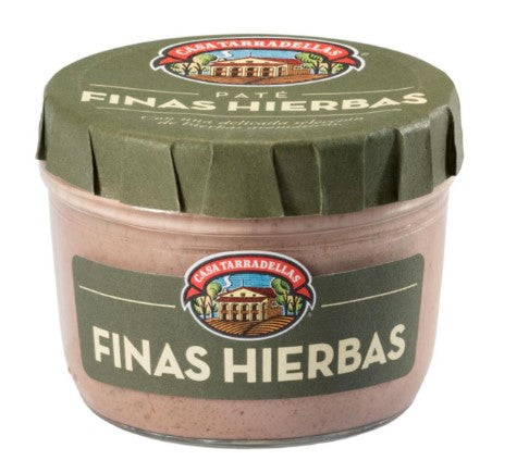 Casa Tarradellas FINAS HIERBAS Pork liver pate with herbs 125g