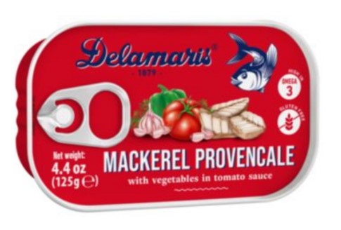 Delamaris Mackerel salad Provencale 125 g