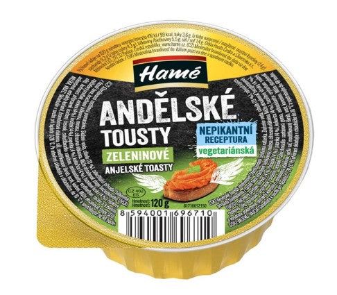 Hamé Andělské tousty vegetable Spread 2 x 120g