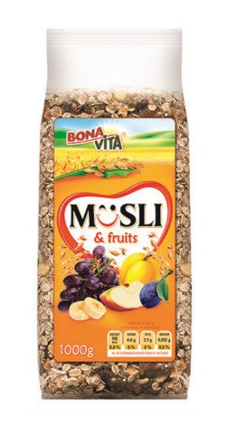 Bona Vita Muesli and fruit 1 kg