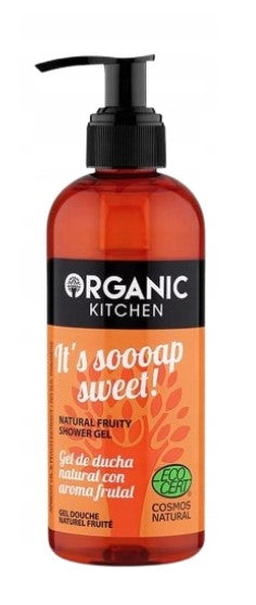 ORGANIC KITCHEN It's Soooap Sweet CLEANSING SHOWER GEL WITH APRICOT KERNEL OIL 260 ml