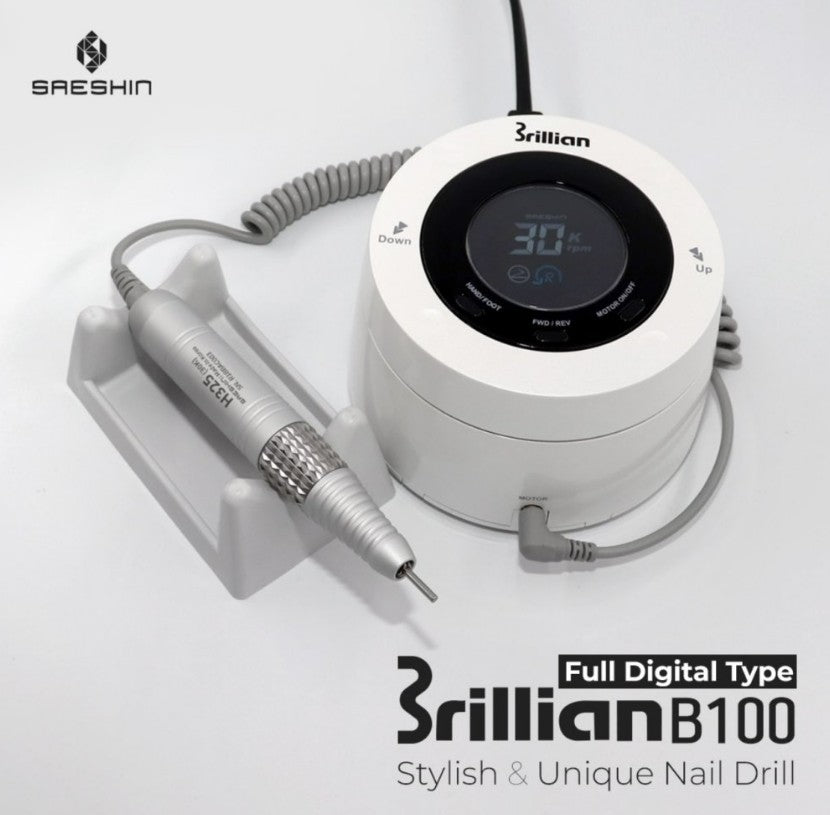 SAESHIN Brillian B100/H325 Professional Manicure and pedicure nail grinder - 230V AC