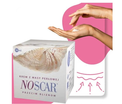 NO-SCAR Cream with hyaluronic acid for stretch marks and scars 50 ml