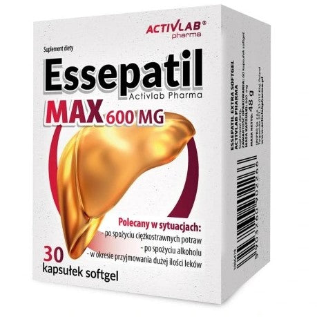 Essepatil Max 30 softgel capsules