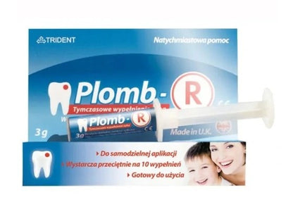 Trident Plomb-R Temporary dental filling Paste 3g