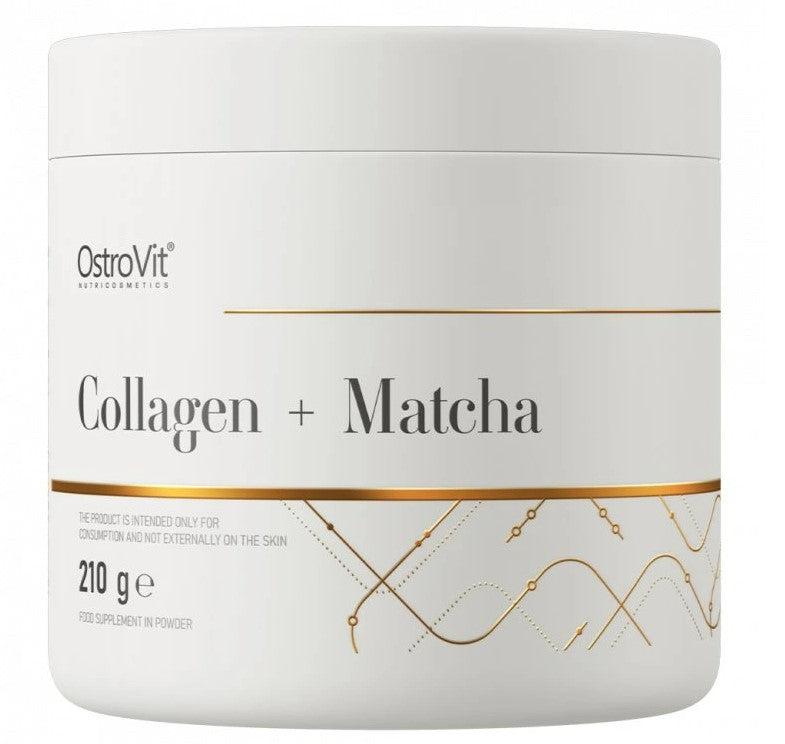 OstroVit Collagen + Matcha powder drink, 210 g