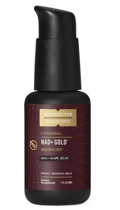 Quicksilver Scientific Liposomal NAD + Gold ®, 50 ml