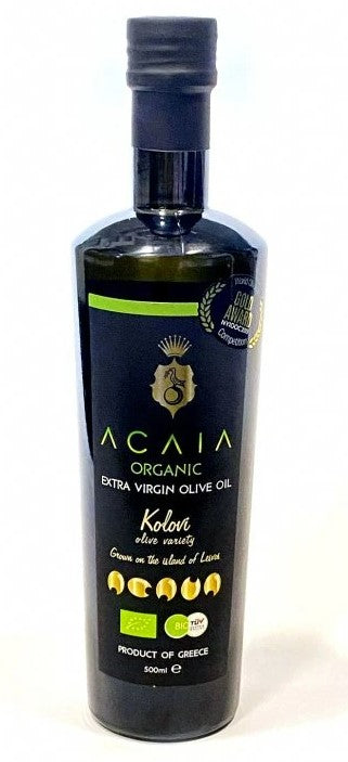 ACAIA Premium BIO Extra Virgin Olive oil, 500 ml