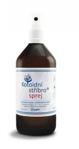 Colloidal silver spray, 10 ppm, 200 ml