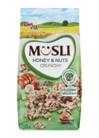 Bona Vita muesli with honey and nuts 750 g