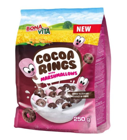 Bonavita Choco rings with marshmallows 250g