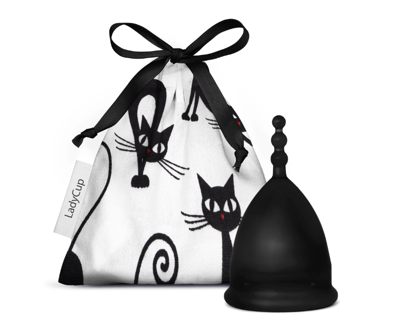 LadyCup Revolution Black menstrual cup