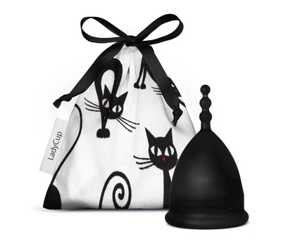 LadyCup Revolution Black menstrual cup