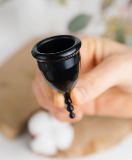 LadyCup Revolution Black menstrual cup
