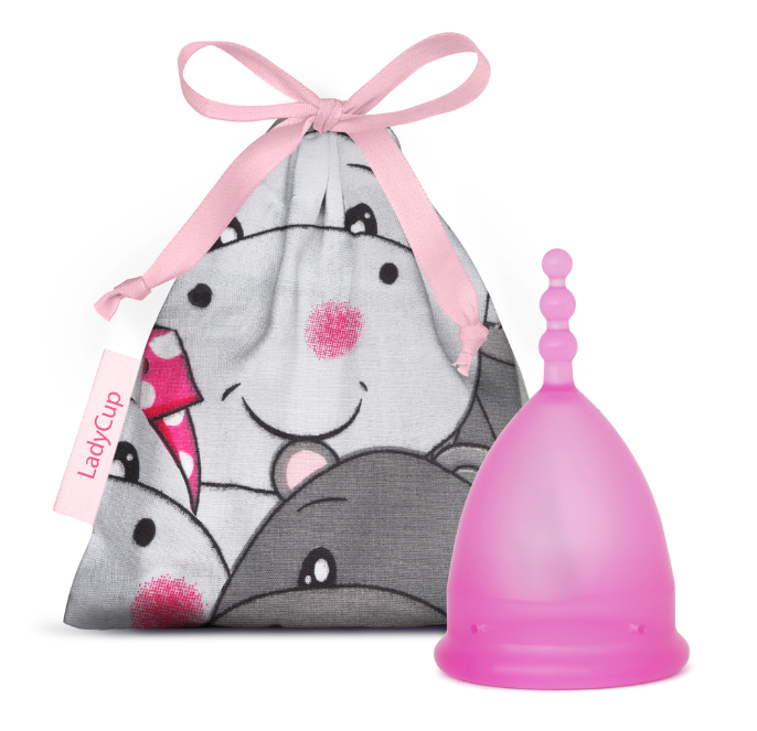 LadyCup Revolution Pink menstrual cup, Size S