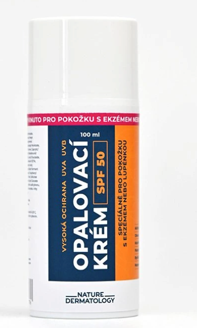 NATURE DERMATOLOGY SUNSCREEN SPF 50 for skin with eczema or psoriasis 100 ml