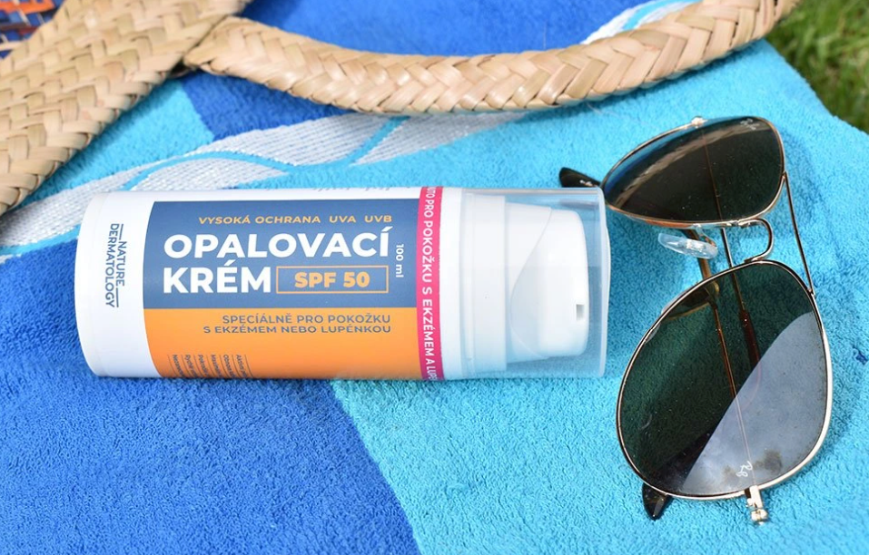 NATURE DERMATOLOGY SUNSCREEN SPF 50 for skin with eczema or psoriasis 100 ml