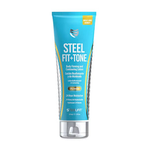 STEELFIT STEEL FIT + TONE - BODY FIRMING AND CONTOURING LOTION (MILK AND HONEY) 237 ml
