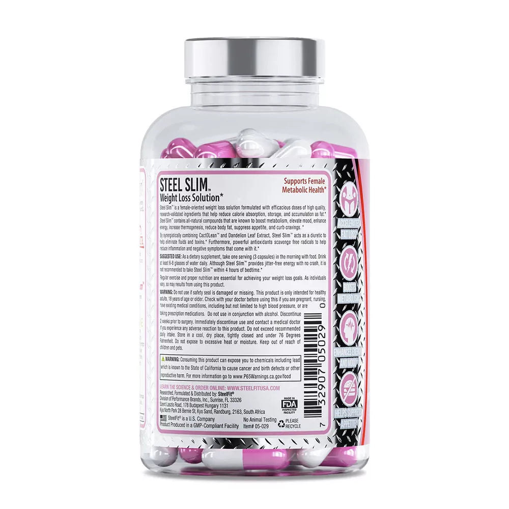 STEELFIT STEEL SLIM® FEMALE WEIGHT LOSS SOLUTION (90 CAPSULES)