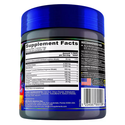 USN 3XT POWER PRE-WORKOUT (30 SERVINGS, TROPICAL VIBES)