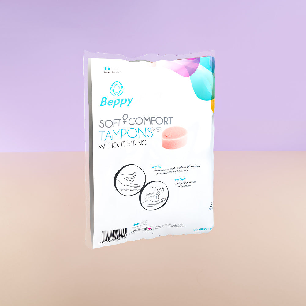 Beppy Soft+Comfort Tampons WET without string 30 pcs