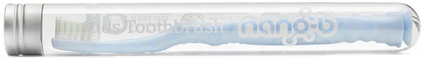 Nano-b Kid's Toothbrush with Silver - Blue