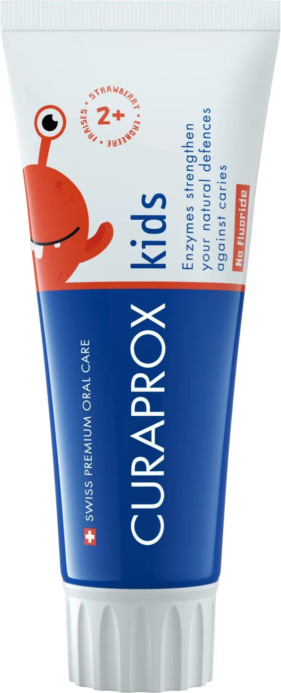 CURAPROX KIDS Toothpaste Strawberry No Fluoride 60ml