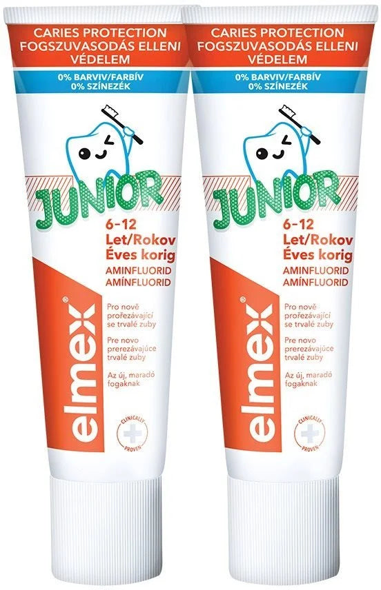 ELMEX Toothpaste Junior 2 × 75 ml