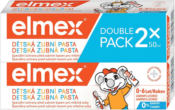 ELMEX Kids toothpaste 2 × 50ml