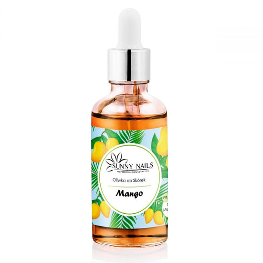 SUNNY NAILS nail oil with dropper Mango, 50 ml