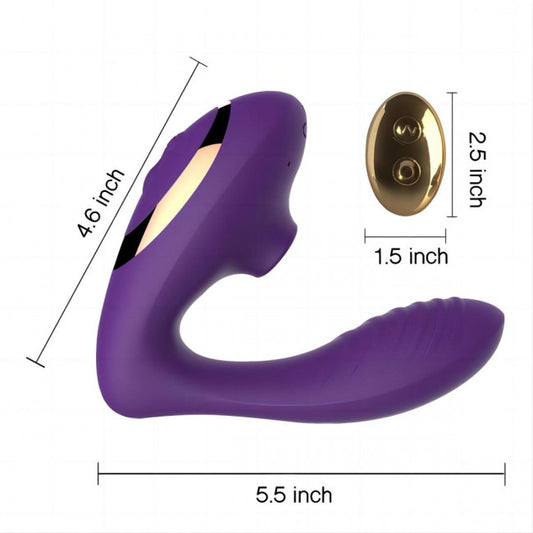 Tracy's Dog OG 3 Clitoral Sucking & G-Spot Vibrator Purple  My Dr. XM